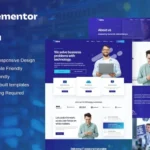Biru – IT Services Elementor Pro Full Site Template