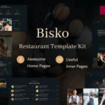 Bisko – Restaurant & Cafe Elementor Template