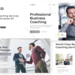 Bizco – Business Coaching Elementor Template