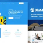 BluMedia – Book Publisher & Book Author Elementor Template