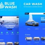 Bluewash – Car Washing & Cleaning Services Template