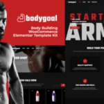 Body Goal – Body Building WooCommerce Elementor Template