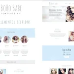 Boho Babe – Elementor Template