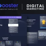 Booster – Digital Marketing Elementor Template