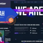 Booyah – Creative Artist Portfolio Elementor Template