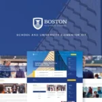 Boston – School & University Elementor Template