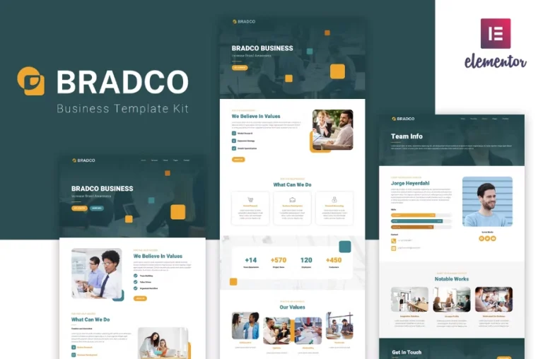 Bradco – Business Elementor Template Bradco – Business Elementor Template - Imagen 1