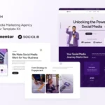 Branch – Social Media Marketing Agency Elementor Template