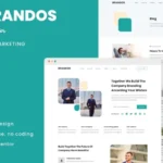Brandos – Digital Marketing Elementor Template
