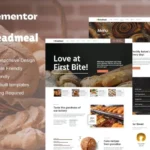 BreadMeal – Bakery & Cake Elementor Template