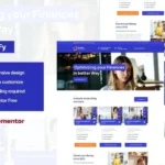 Accufy – Accounting Consultant Service Elementor Template
