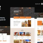 Buildlux – Construction Elementor Pro Template