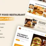 Burgero | Burger & Fast Food Restaurant Elementor Template