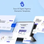 Burto – Saas & Digital Agency Elementor Template