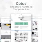 CETUS – Creative Portfolio Elementor Template