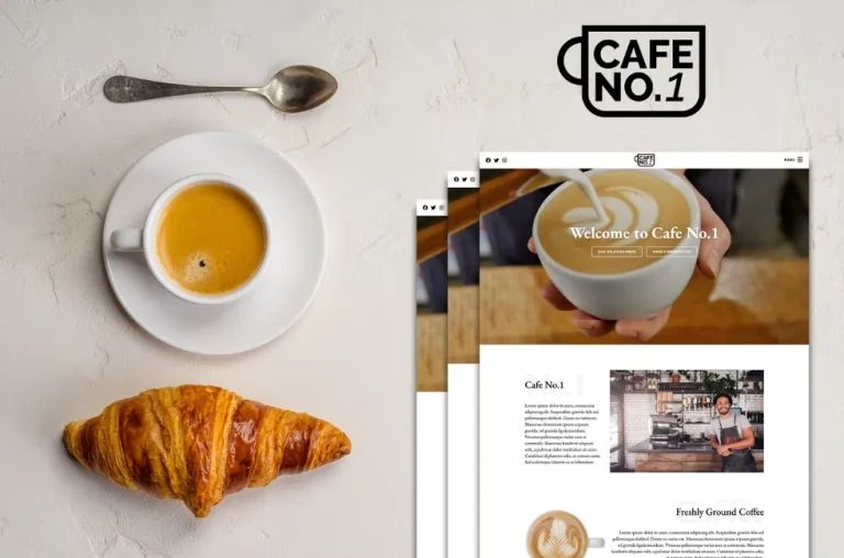 Cafe No.1 – Cafe & Restaurant Template Cafe No.1 – Cafe & Restaurant Template - Imagen 1