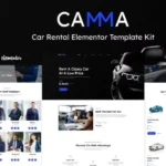 Camma – Car Rental Elementor Template