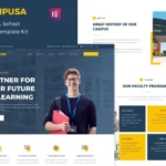 Campusa – University & School Elementor Template