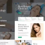 Cantiq – Beauty Clinic WordPress & Dermatologist Elementor Template