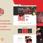 Carne – Meat Shop Elementor Template