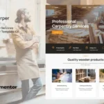 Carper – Carpenter & Craftman Elementor Template
