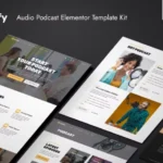 Castify – Audio Podcast Elementor Template