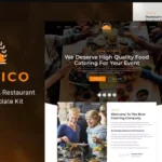 Caterico – Catering Services & Restaurant Elementor Template