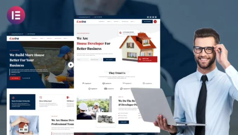 Ceetra – House Developer Agency Elementor Template Ceetra – House Developer Agency Elementor Template - Imagen 1