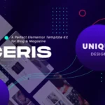 Ceris – Blog & Magazine Elementor Template