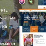 Charie – Charity NonProfit Elementor Template Charie – Charity NonProfit Elementor Template Kit