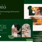 Chloro – Skincare & Dermatology Elementor Template
