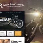 Chooper – Custom Motorcycle Garage Elementor Template