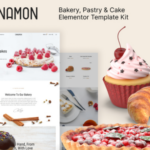 Cinnamon – Bakery & Pastry Shop Elementor Template