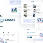 Cleanly – Cleaning Service Elementor Template
