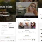 ClearView – Eyeglasses & Eyewear Store WooCommerce Elementor Template
