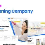 Clino – Cleaning Business Elementor Template