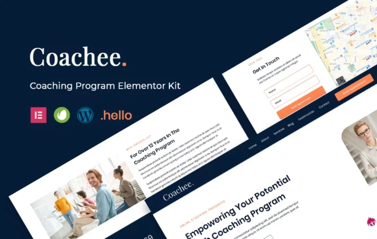 Coachee – Coaching Program Elementor Template Coachee – Coaching Program Elementor Template - Imagen 1