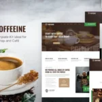 Coffeeine – Coffee Shop & Cafe Elementor Template