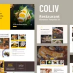 Coliv – Restaurant Template