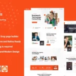 Conbiz – Consultancy & Business Elementor Template