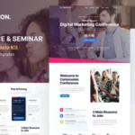 Consession – Conference & Seminar Elementor Template