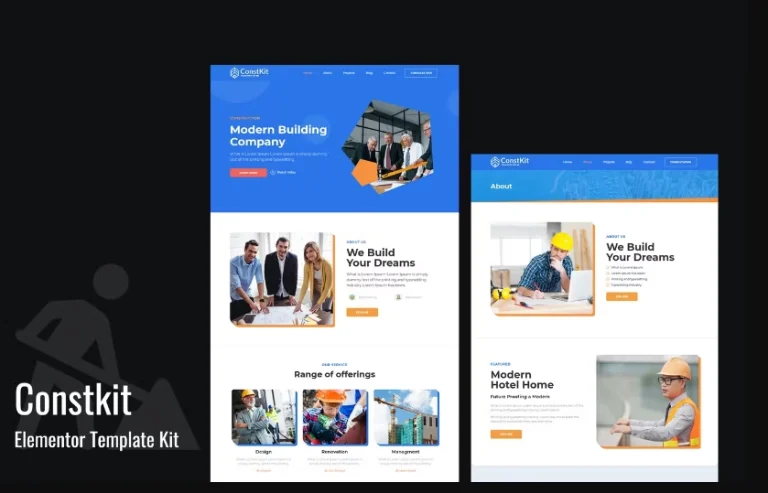 Constkit – Construction and Industrial Elementor Constkit – Construction and Industrial Elementor - Imagen 1