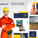 Constructor – Construction & Repair Elementor Template
