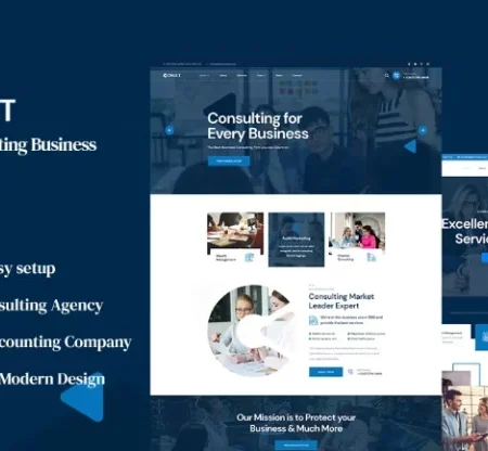 Conult – Consulting Business Elementor Template