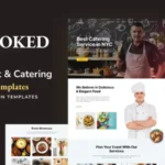 Cooked – Catering & Restaurant Website Elementor Template