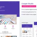 Cooper Studio Elementor Template