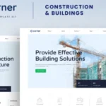 Corner – Construction & Building Elementor Template