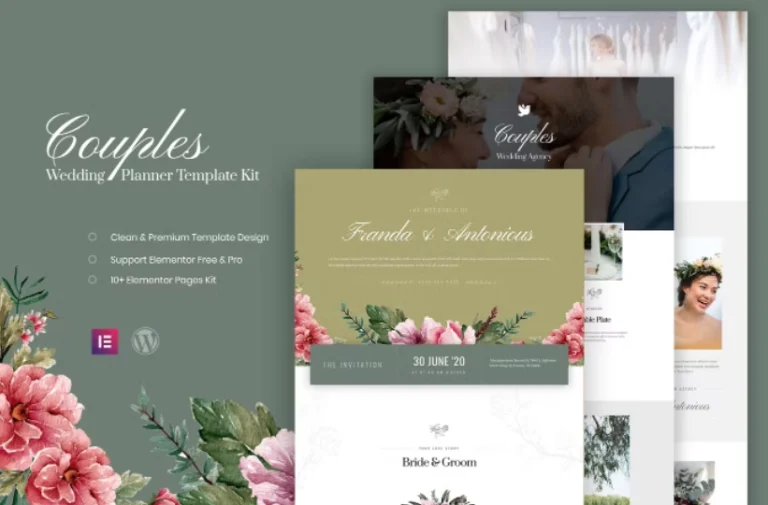 Couples – Wedding Planner Template Couples – Wedding Planner Template - Imagen 1