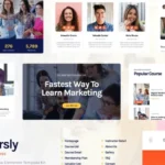 Coursly | Education & Offline Course Elementor Template