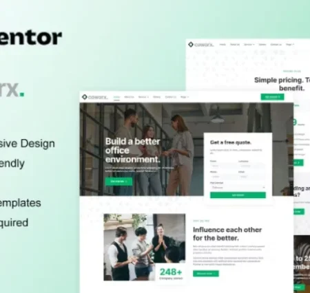 Coworx – Coworking Space & Virtual Office Elementor Template